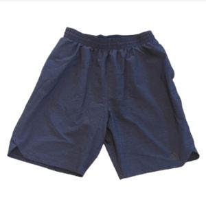 Adidas Gym Shorts with Elastic Waist Dark Blue Size XL